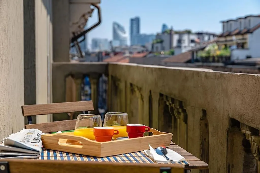 Apartmán City Center-Design Attic Penthouse With Private Terrace Milán
